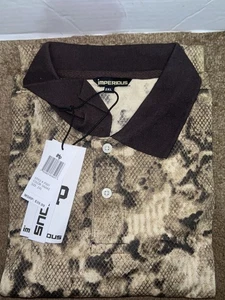 Imperious Polo Style  Snake Pattern 2XL Mens Shirt - Picture 1 of 4