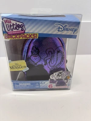 Real Littles Disney мини рюкзак Ursula с металлический фиолетовый рюкзак - Изображение 1 из 4