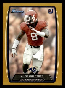 Bowman #187 2013 Alec Ogletree Rookie Gold SP #d/399! RAMS de novato - Imagen 1 de 2