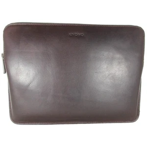 Knomo Leather Laptop Sleeve For MacBook 12" & Ultrabooks, Brown - Bild 1 von 4