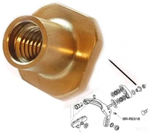 FTC Campagnolo Record Titan Tuerca Freno Oro - Imagen 1 de 1
