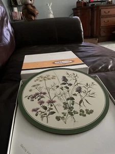 NEU NEUWERTIG 6 PIMPERNEL KORKEN TISCHSETS ENGLISCHE LANDGÄRTEN RUND - Bild 1 von 4