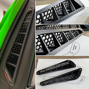 Lufteinlässe Piaggio Zip 50 SP Disk FR RTS alle Versionen MK1 Rennkoffer - Bild 1 von 1
