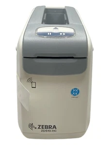 Zebra ZD510-HC Wristband Printer ZD51013-D01E00FZ-TESTED - Picture 1 of 7