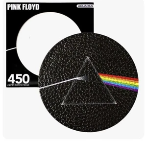 Rompecabezas de Disco del Lado Oscuro AQUARIUS Pink Floyd (rompecabezas de 450 piezas) - Nuevo - Imagen 1 de 1
