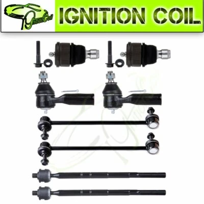 For 2005-2009 FORD ESCAPE Suspension Parts 8pcs Front Sway Bar Tie Rod End - Image 1 of 4