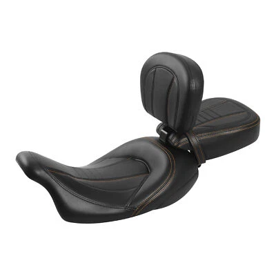 Almohadilla de respaldo y asiento de conductor pasajero para Harley Electra Road Glide 2009-23 Foto 1 de 4