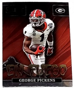 2022 SELECT DRAFT PICKS EN FUEGO GEORGE PICKENS ROOKIE CARD #EN-GP FOOTBALL CARD - Bild 1 von 1