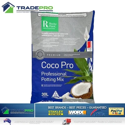 Potting Mix 30L Coco PRO Organic Plants Pot Tub Garden Plant Fruit Flower Soil - image 1 of 4