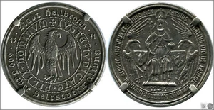 Germany Medal City Of Heilbroun, 660 Anniv. 1371-1971/41,30 Gr. Of Plat - Picture 1 of 1