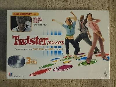 TWISTER Moves w/ 3 Music CDs (Brand New | NIB | Factory Sealed) 2005 *See Pics* - Image 1 of 3