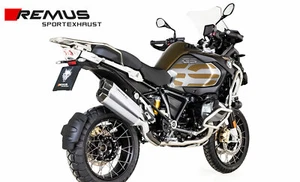 TERMINALE DI SCARICO REMUS 8 INOX BMW R 1250 GS / GS 1250 ADVENTURE 19 21 EURO4 - Foto 1 di 2