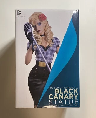 Estatua Bombshells BLACK CANARY de DC Comics  Foto 1 de 4