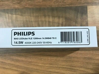 10 x 14.5W 4ft LED Tube PHILIPS 1200mm Fluorescent Natural White Lamp Light bulb - Image 1 of 4