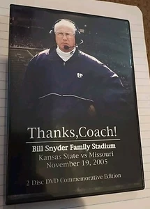 Thanks, Coach! 2-DVD OOP 2005 K-State Wildcats Football vs Missouri Bill Snyder  - Bild 1 von 9