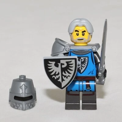 Минифигурка средневекового кузнеца LEGO Black Falcon Knight Male 21325 - Изображение 1 из 2
