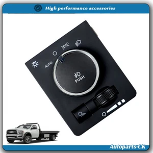 Interruptor antiniebla negro para Dodge Ram 1500 2500 3500 4500 2013-2021 - Imagen 1 de 8
