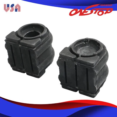 Juego de 2 bujes de barra estabilizadora diestro+derecho negro apto para Hyundai Sonata 2015 2016 2017 Foto 1 de 4