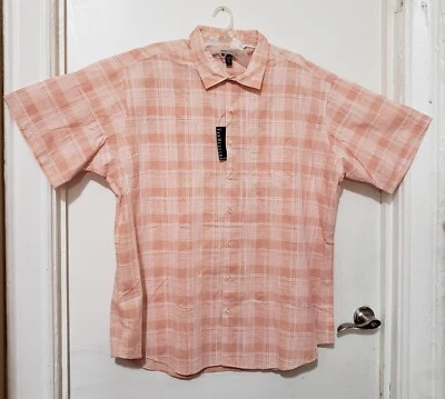 Van Heusen Men’s Casual Button Down Dress Shirt. 3XLT/3TGL (20-20 12) - Image 1 of 4