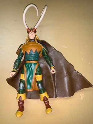 ToyBiz Marvel Legends Avengers 6" Loki de Onslaught serie BAF raro Foto 1 de 3