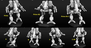 MDD Mad Dog "Vulture" Alternate Mech For Battletech Miniatures (PMW) - Bild 1 von 10