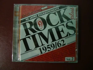 CD - ROCK TIMES Plus 1959/62 Vol. 2 - NEU OVP - 40 Jahre Rockgeschichte - Bild 1 von 2