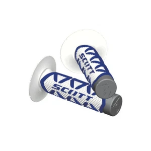 Scott Diamond 219626-1006 Handlebar Hand Grip MX Twist 7/8 CRF YZ KX w/ Donuts - Picture 1 of 2