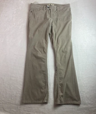 Pantalones de pana vintage Y2K LEI tostados pierna recta talla 13 Foto 1 de 4