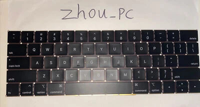 New Keyboard Backlight Replacement US Layout for MacBook Pro 15" A1990 13" A1989 - Image 1 of 4