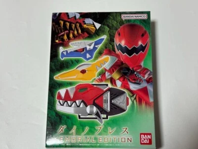 BANDAI Power Rangers Bakuryu Sentai Abaranger Dino Brace Edición Conmemorativa Foto 1 de 3