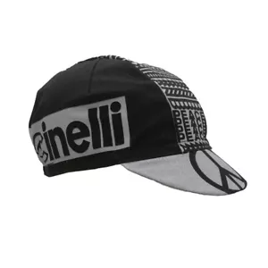 Cinelli Cycling Cap : PEACE BLACK - Picture 1 of 5