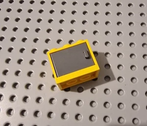 LEGO Schrank Kasten Container 2x3x2 gelb dunkelgrau 1 Stück 4532 4533 A081 - Picture 1 of 1