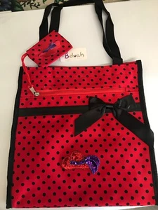 Neu Red Hat Society Geldbörse oder Tragetasche mit Wechselgeldbörse (2 verfügbar) - Bild 1 von 4