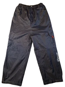 Herren Avirex Militär Taktisches System Multi-Pocket Cargo schwarze Hose seltene Größe XL - Bild 1 von 11