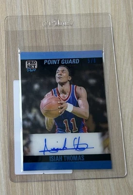 2022 Leaf Pro Set Sports - Base Autographs Isiah Thomas #PSA-IT1 (AU) - Image 1 of 2