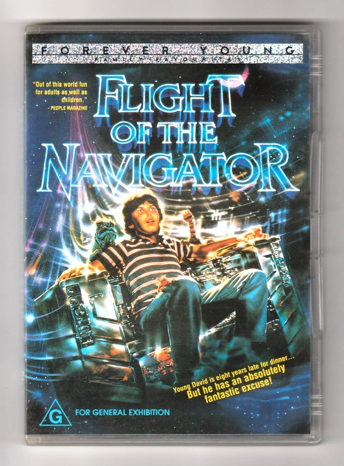 Flight of the Navigator DVD Joey Cramer, Sarah Jessica Parker - Very Good - image 1 of 2