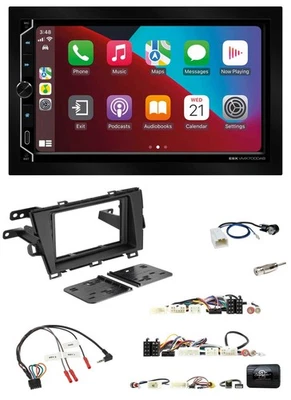 ESX 2DIN DAB USB Lenkrad Bluetooth Autoradio für Toyota Prius 09-16 Display Rück - Bild 1 von 4