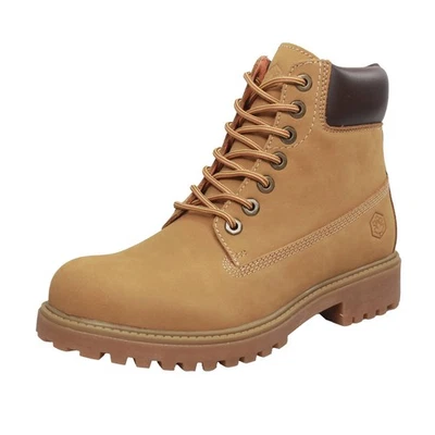 Lumberjack River 2 - Scarponcini In Pelle Giallo - Uomo Scarpe Scarponcini - Image 1 of 3