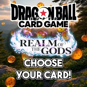 Dragon Ball Super Card Game - Realm of the Gods - Choose Your Card! - NM - Imagen 1 de 27