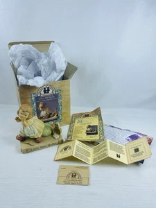 1993 Enesco Memories Of Yesterday Fairy Tale Series "Little Miss Muffet" 526444 - Imagen 1 de 24
