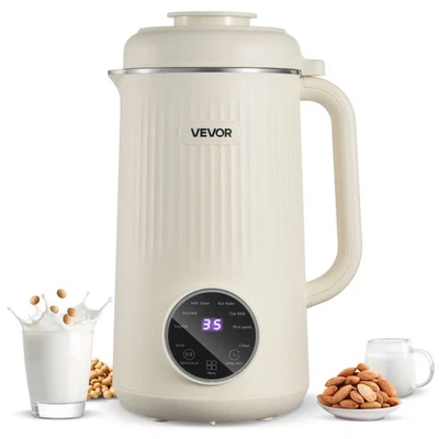 VEVOR 8-in-1 Nut Milk Maker 41 oz Soy Milk Maker Homemade Oat Nut Soy Juice