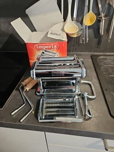 Imperia Pasta Maker Machine - Made in Italy - Stainless Steel - Bild 1 von 1