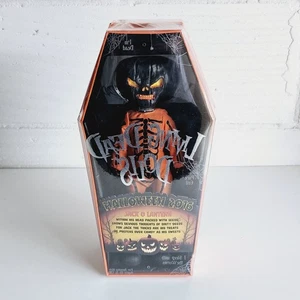 Living Dead Dolls Jack O Lantern - Black Pumpkin Halloween - Mezco Toys 2016 New - Picture 1 of 2