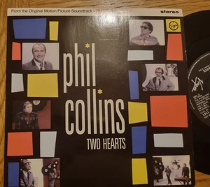 Phil Collins - Two Hearts UK 7" Vinyl Single 1988 VS1141 Virgin Records - Picture 1 of 3