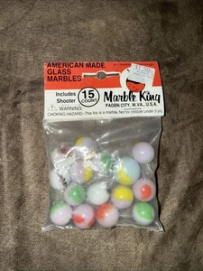 Borsa originale vintage Marble King 15 Total Shooter USA giocattolo collezione hobby - Foto 1 di 7