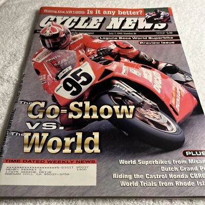 Cycle News Magazine July 7, 1999 - Image 1 of 4