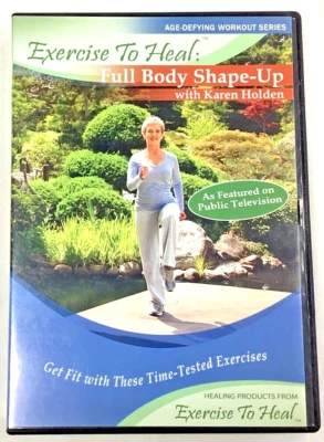 Exercise to Heal - Full Body Shape Up - Karen Holden - DVD - Image 1 of 3