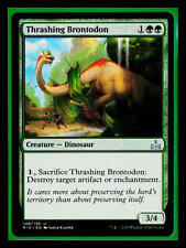 Thrashing Brontodon MTG Green Card #148 Magic the Gathering Rivals of Ixalan