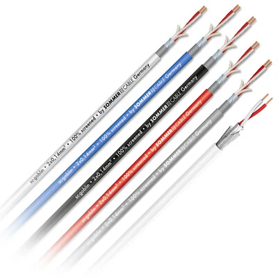 SOMMER CABLE SC GOBLIN OFC 2x 0,14mm² geschirmt Mikrofon- Patchkabel Meterware