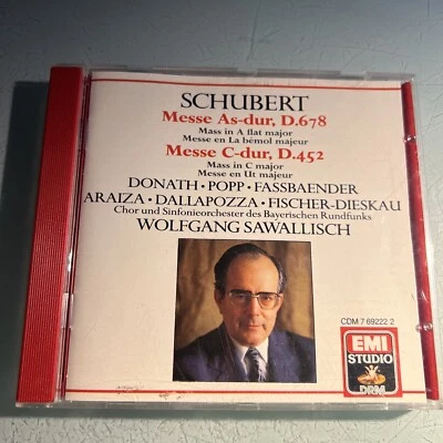 Schubert: Masses CD (1990) Foto 1 de 4